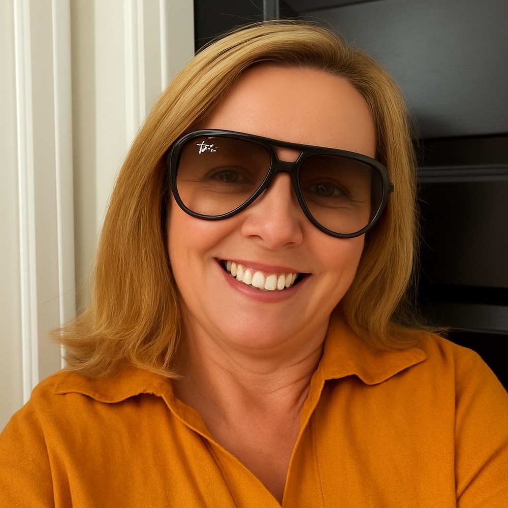 Ray-Ban Oversized Aviator Sunglasses Brown Gradient — Made in Italy